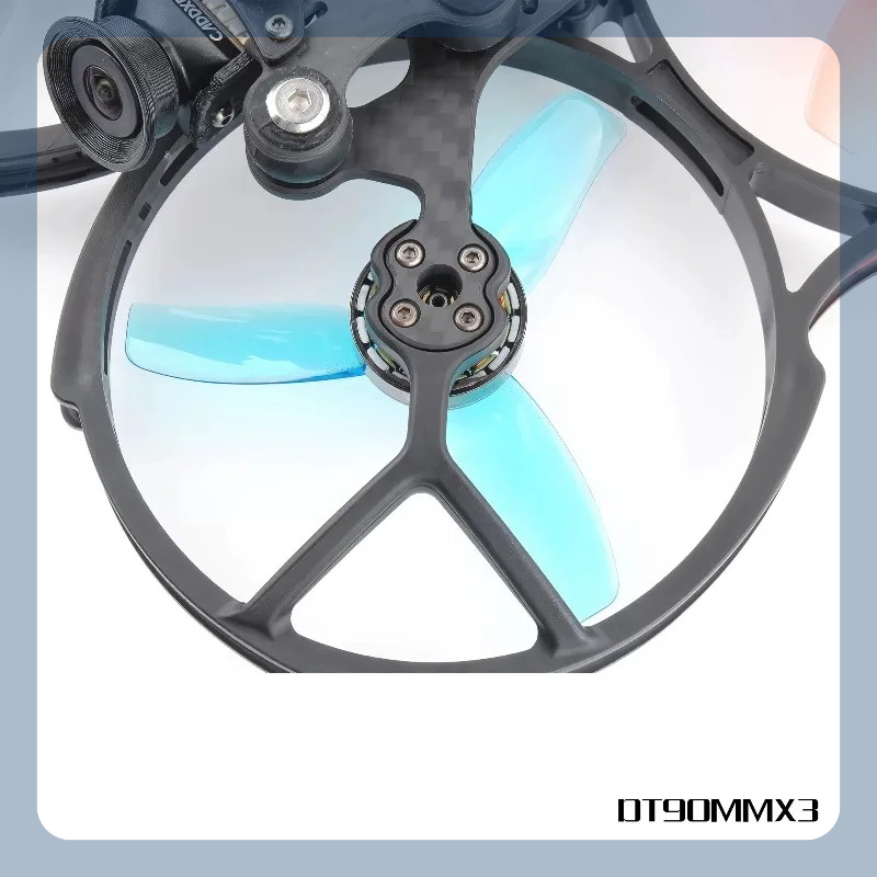 Drone Racing Propeller - HQProp 3.5인치 3블레이드 프로펠러 T90 DT90mm×3
