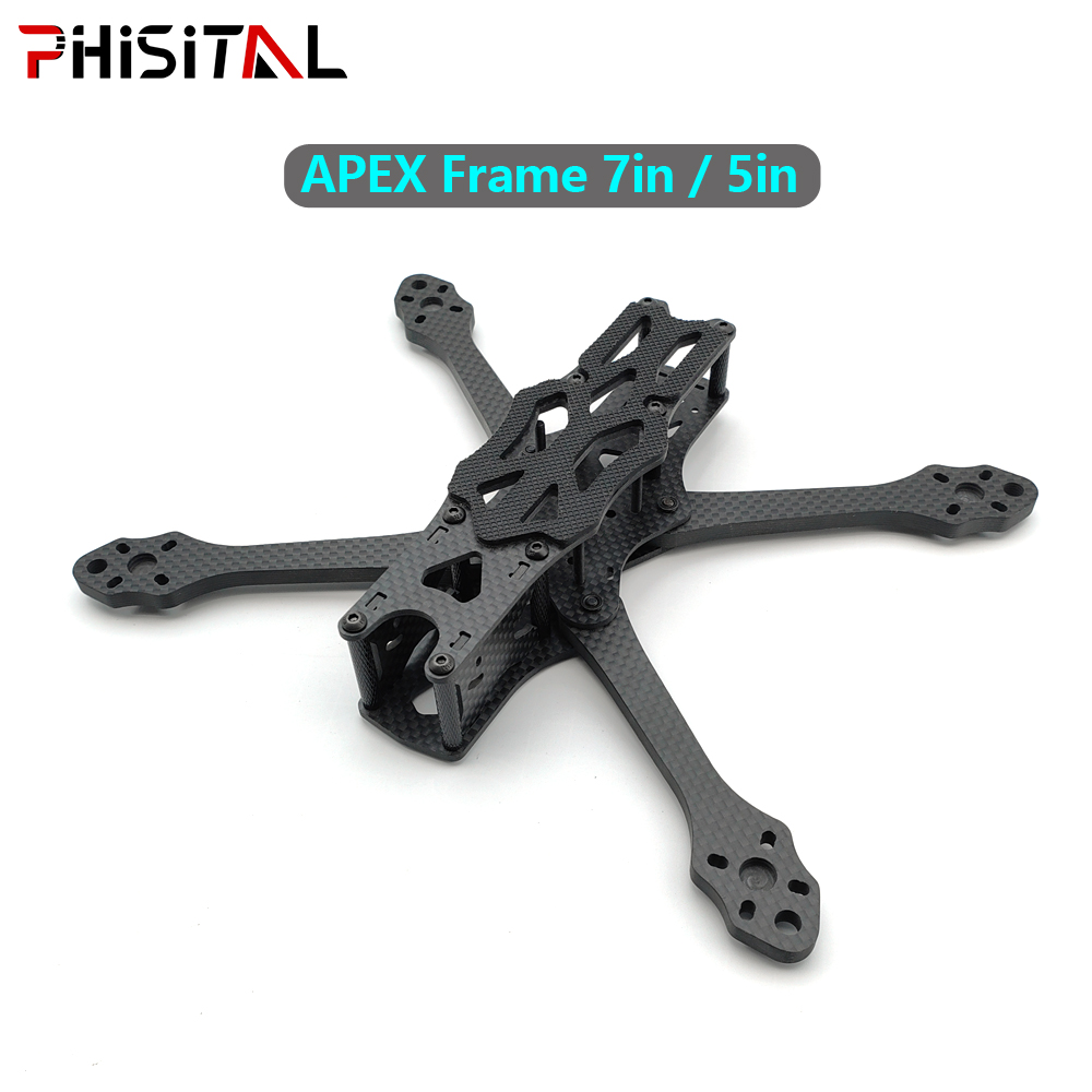 Drone Racing Camera - APEX 프레임 7인치/6인치/5인치 카본 파이버 쿼드콥터