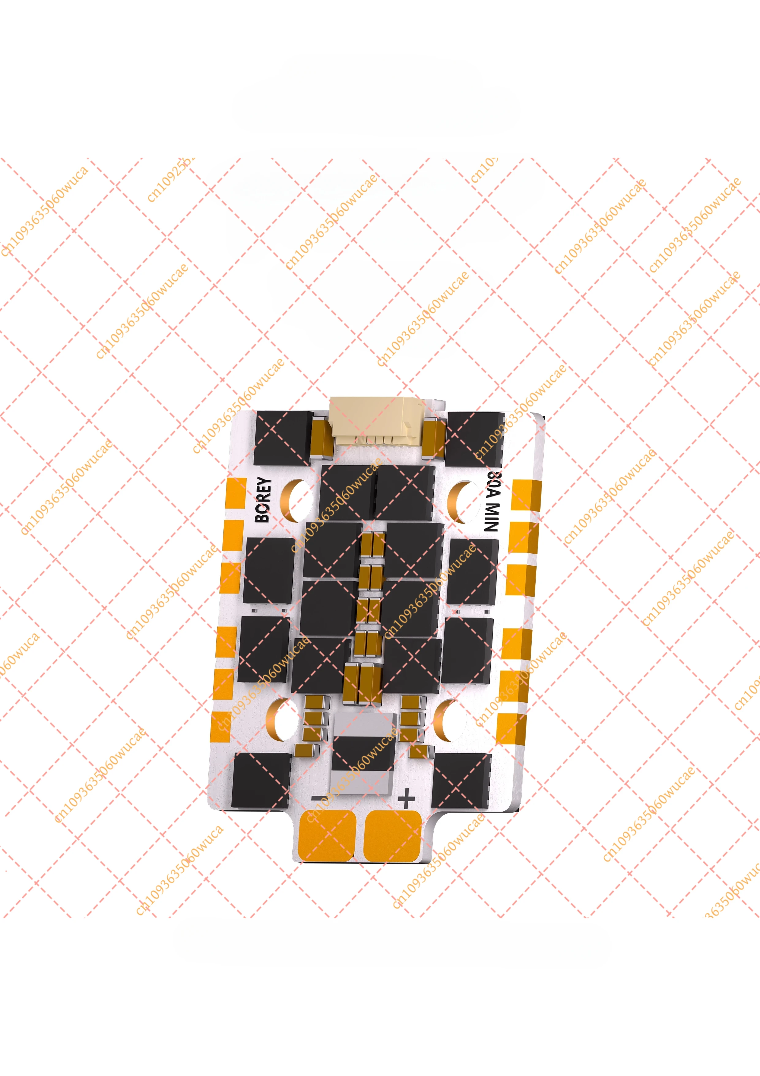 Drone Racing Esc - ZEX BOREY 80A 미니 4-in-1 ESC용