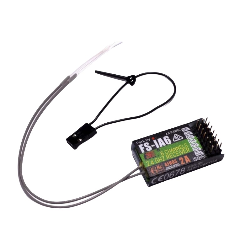 플라이스카이 FS-IA6 수신기 6채널 듀얼 안테나 i - Drone Racing Receiver 리뷰 및 가격
