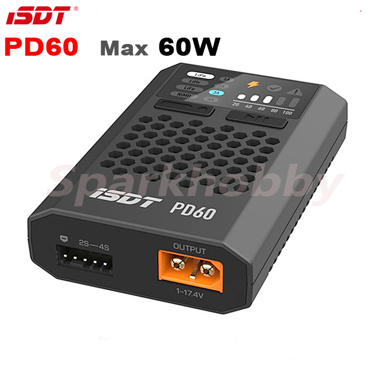 ISDT PD60 60W 6A 빠른 스마트 충전기 Li - Drone Racing Charger 리뷰 및 가격