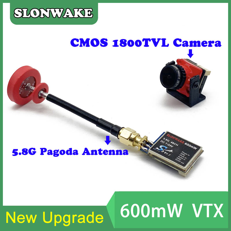 사용 가능한 5.8G 48CH 600mW 비디오 송신기 - Drone Racing Vtx 리뷰 및 가격
