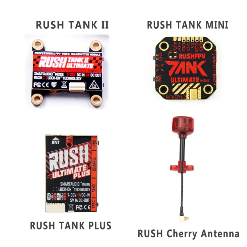 RUSH TANK Ultimate II/Mini/PLU - Drone Racing Vtx 리뷰 및 가격