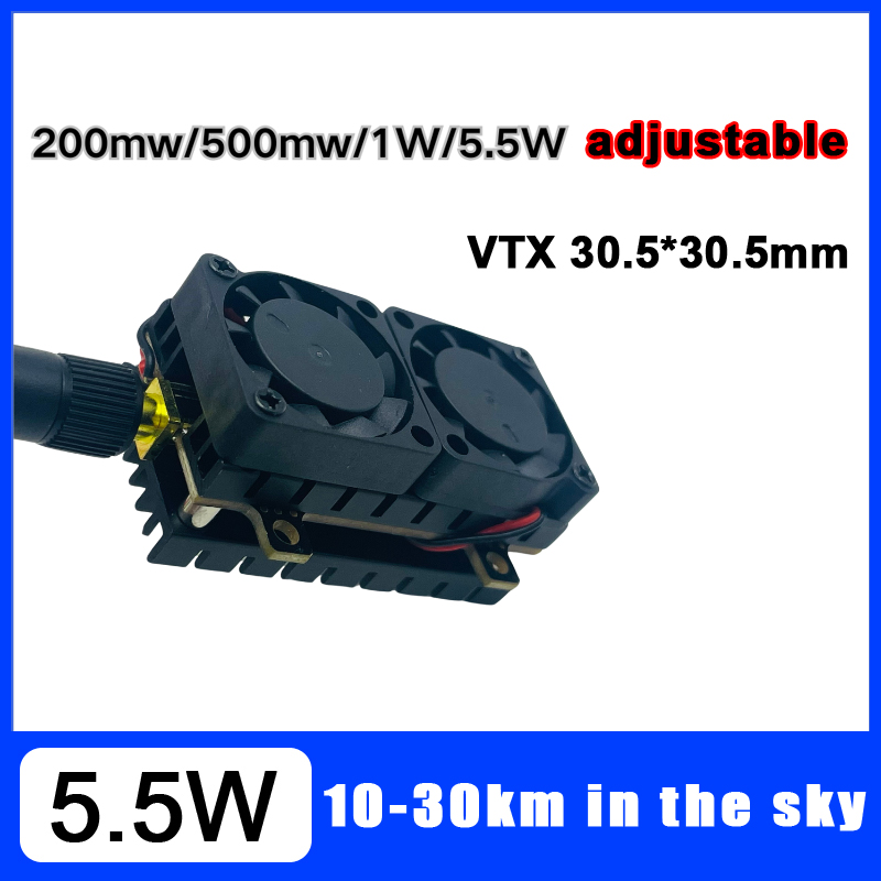 장거리 5.8GHz 5.5W 비디오 송신기 VTX 48 - Drone Racing Vtx 리뷰 및 가격